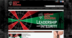 Desktop Screenshot of ndfpdarts.com